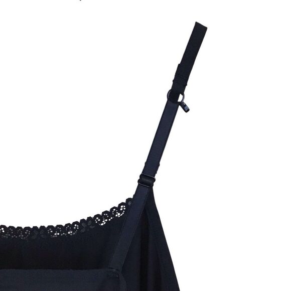 George Black Micro Cami Tank Top 2X NWT - Picture 6 of 7